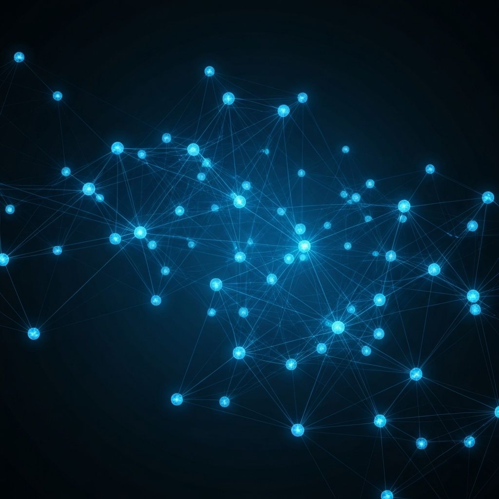 AI neural network visualization